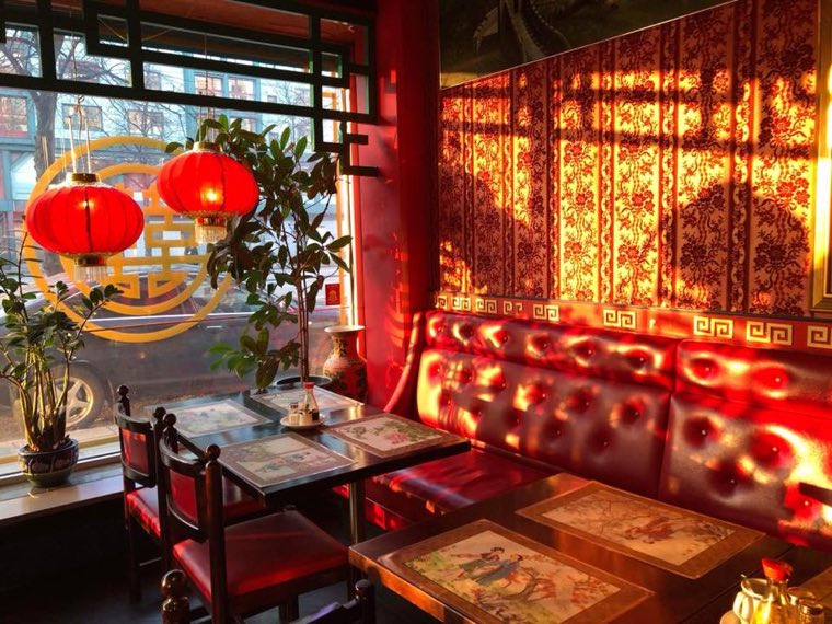 Matsal i Restaurang Kina i Malmö